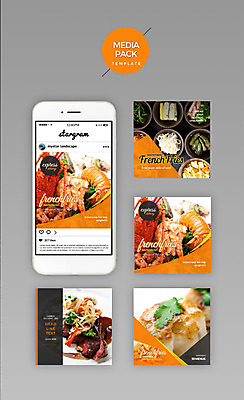 PSD 템플릿 음식 웹템플릿 디자인시안 반찬 모바일 스테이크 사람없음 세트 홈페이지 주황색 해산물 소셜네트워크 집밥 미디어팩 SNS배너 이미지템플릿 컬러 서양음식 파일형식