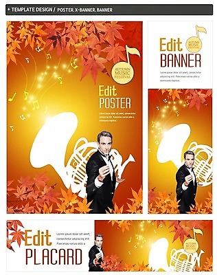 PSD 서양인 배너 배너템플릿 남자 가로배너 ZIP 포스터 세로배너 음악 40대 단풍 음표 한명 상반신 성인 세트 가을 현수막 지휘자 음악축제 외국인 템플릿 1 기호 계절 중년 잎 문화예술 사람 가로 세로 축제 음악가 파일형식