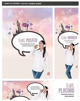 PSD 구름 배너 알파벳 배너템플릿 여자 교육 가로배너 ZIP 포스터 세로배너 대학생 말풍선 하늘 영국 한명 웃음 20대 성인 세트 노을 헤드폰 한국인 현수막 어학연수 빅벤 자연요소 템플릿 1 학생 영어 유럽 음향기기 표정 사람 동양인 청년 가로 세로 시계탑 런던 유학 파일형식