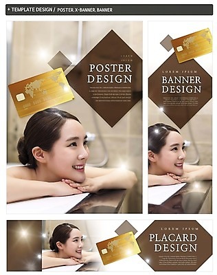 PSD 배너 배너템플릿 여자 가로배너 ZIP 포스터 세로배너 엎드리기 한명 웃음 이벤트 20대 성인 쇼핑 세트 한국인 현수막 신용카드 템플릿 1 모션 표정 사람 동양인 청년 가로 세로 금융 파일형식