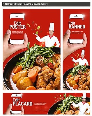 PSD 손 배너 배너템플릿 남자 가로배너 ZIP 포스터 세로배너 한식 안내 감자 한명 상반신 성인 스마트폰 세트 요리사 닭고기 당근 한국인 현수막 쑥갓 닭볶음탕 템플릿 직업 1 음식 채소 뿌리채소 육류 사람 동양인 신체부위 가로 세로 핸드폰 스마트기기 닭고기요리 파일형식