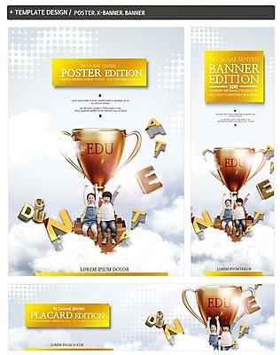 PSD 구름 배너 알파벳 배너템플릿 여자 어린이교육 교육 남자 가로배너 ZIP 포스터 세로배너 어린이 하늘 앉기 두명 세트 만세 한국인 현수막 트로피 자연요소 템플릿 영어 모션 사람 동양인 가로 세로 상_우승 파일형식