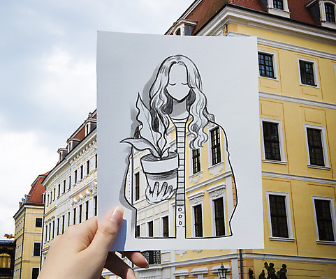 PSD 해외풍경 해외 손 옷 여자 패션 유럽 종이 포토일러 하늘 한명 들기 풍경 건물 신체부위 체코 이미지편집 편집이미지 1 건축물 나라 모션 사람 파일형식