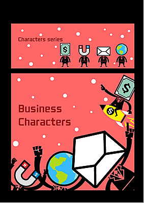 캐릭터 지구 일러스트 사람없음 달러 로켓 편지 자석 사물캐릭터 일러캐릭터 AI파일 돈 파일형식 벡터