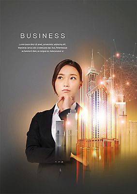 PSD 편집 편집이미지 응시 여자 한명 빌딩 상반신 20대 성인 디지털 한국인 비즈니스우먼 성인여자한명만 이미지편집 1 시선 비즈니스 사람 동양인 청년 건물 직장인 여자한명만 성인여자만 파일형식