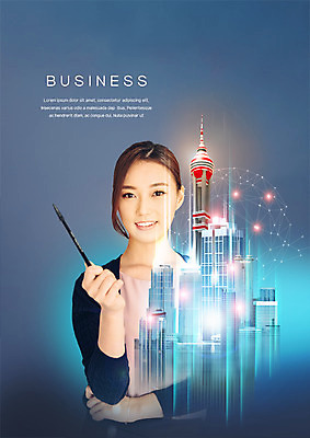 PSD 편집 편집이미지 여자 한명 웃음 빌딩 상반신 20대 성인 펜 탑 디지털 한국인 비즈니스우먼 폴리곤 성인여자한명만 이미지편집 1 건축물 비즈니스 표정 사람 동양인 청년 건물 필기구 직장인 여자한명만 성인여자만 파일형식