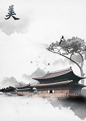 PSD 나무 편집 편집이미지 한국문화 한국전통 한국건축 캘리편집 캘리그라피 산 사람없음 한자 까치 아름다울미 이미지편집 식물 문자 동양문화 전통 건축 조류 한국 파일형식