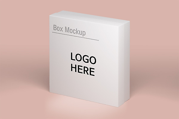 PSD 편집 편집이미지 사람없음 상자 3D 흰색 상품 디지털합성 패키지 목업 편집3D 컬러 파일형식