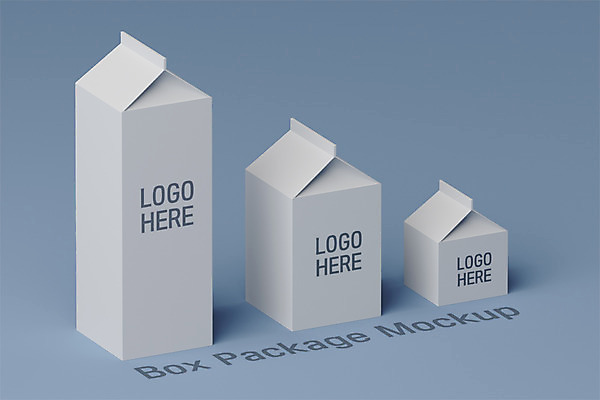 PSD 편집 편집이미지 종이 사람없음 상자 3D 우유 상품 디지털합성 패키지 목업 편집3D 우유갑 유제품 파일형식