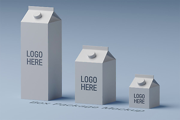 PSD 편집 편집이미지 종이 사람없음 상자 3D 주스 우유 뚜껑 상품 디지털합성 패키지 목업 편집3D 우유갑 음료 유제품 파일형식