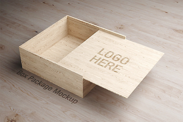 PSD 편집 편집이미지 사람없음 목재 나뭇결 상자 3D 오픈 상품 디지털합성 패키지 목업 편집3D 나무 재료 파일형식