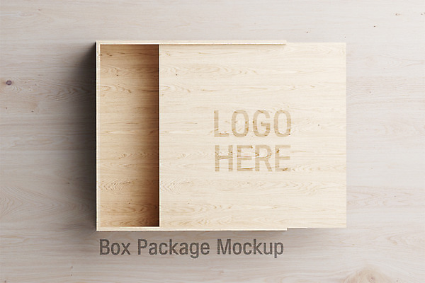 PSD 편집 편집이미지 사람없음 목재 나뭇결 상자 3D 오픈 상품 디지털합성 패키지 목업 편집3D 나무 재료 파일형식