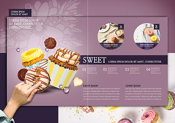 PSD 템플릿 표지디자인 북디자인 손 출판디자인 내지 커피 리플렛 북커버 디저트 한손 한명 팜플렛 신체부위 쿠키 물방울 하트 머핀 이미지템플릿 모양 1 음료 음식 빵 사람 파일형식