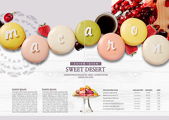 PSD 템플릿 접시 표지디자인 북디자인 출판디자인 내지 커피 리플렛 북커버 딸기 디저트 팜플렛 사람없음 체리 커피잔 석류 마카롱 이미지템플릿 식기 음료 음식 과일 잔 파일형식