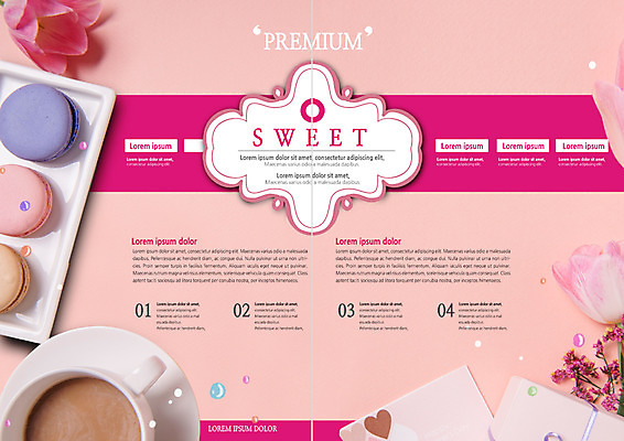 PSD 템플릿 접시 표지디자인 북디자인 출판디자인 꽃 내지 커피 리플렛 북커버 디저트 팜플렛 사람없음 커피잔 마카롱 이미지템플릿 식물 식기 음료 음식 잔 파일형식