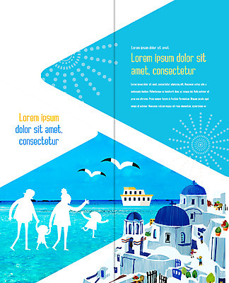 PSD 템플릿 표지디자인 북디자인 출판디자인 실루엣 내지 어린이 리플렛 바다 여행 2단접지 북커버 가족 갈매기 팜플렛 여러명 성인 그리스 선박 이미지템플릿 유럽 다수 수상교통 관계 조류 촬영기법 사람 파일형식