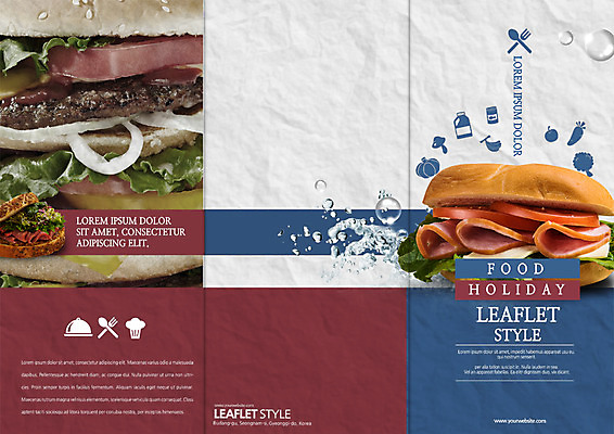 PSD 템플릿 표지디자인 북디자인 출판디자인 표지 빵 리플렛 토마토 북커버 3단접지 샌드위치 팜플렛 사람없음 햄 패티 이미지템플릿 음식 채소 육류 파일형식