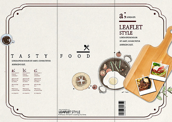 PSD 템플릿 접시 표지디자인 북디자인 출판디자인 표지 커피 음식 리플렛 북커버 3단접지 팜플렛 사람없음 냄비 커피잔 계란프라이 폴라로이드사진 이미지템플릿 식기 음료 잔 솥 계란요리 폴라로이드 파일형식
