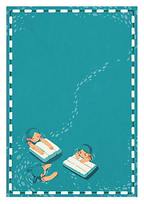 PSD 여자 남자 문화 일러스트 프레임 수영장 상반신 성인 세명 수영 튜브 문화생활 프레임일러스트 국내일러스트 라이프스타일 사람 수상스포츠 파일형식