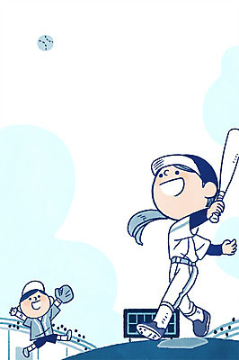 전신 PSD 여자 남자 어린이 일러스트 프레임 두명 경기장 야구 야구선수 야구공 장래희망 노력 프레임일러스트 국내일러스트 공 스포츠시설 운동선수 사람 구기 야구용품 파일형식