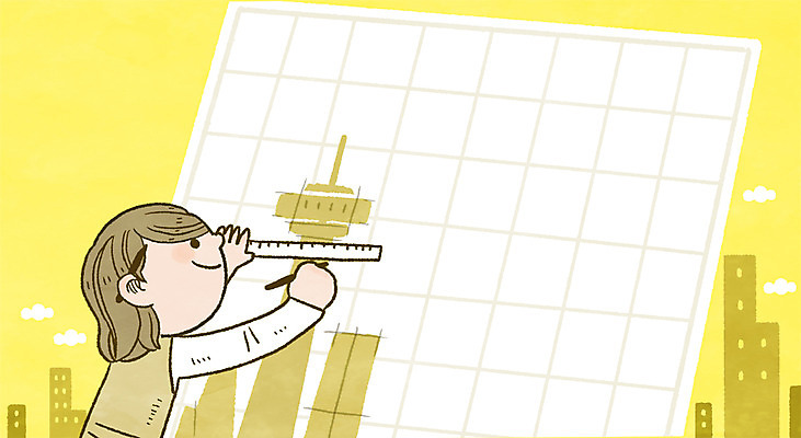 PSD 여자 건축 어린이 일러스트 프레임 한명 상반신 건물 건축가 장래희망 노력 건축설계사 프레임일러스트 국내일러스트 직업 1 건축물 사람 파일형식