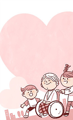 전신 PSD 여자 노년 남자 어린이 일러스트 프레임 건물 세명 하트 봉사 자원봉사자 휠체어 장래희망 노력 프레임일러스트 하트프레임 국내일러스트 모양 건축물 사람 성인 도움 파일형식