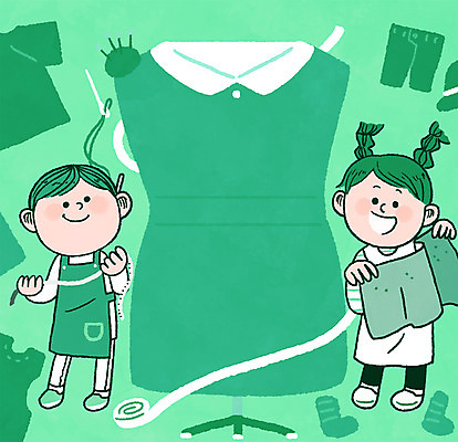 전신 PSD 옷 여자 남자 어린이 일러스트 프레임 줄자 두명 디자이너 패션디자이너 장래희망 노력 의상디자인 프레임일러스트 국내일러스트 직업 디자인 자 사람 파일형식