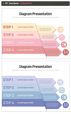 템플릿 화살표 비즈니스 그래프 사람없음 세트 PPT 프레젠테이션 문서템플릿 순서 애니형PPT 이미지템플릿 파일형식