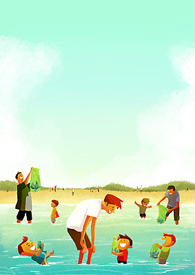 PSD 남자 어린이 바다 일러스트 하늘 낚시 풍경 여러명 성인 축제 가을 전어 부자지간 제철음식 국내일러스트 계절 아들 음식 다수 가족 레저 어류 사람 아빠 제철 파일형식