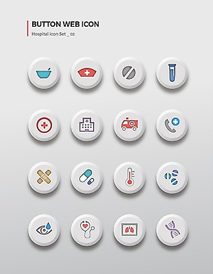 아이콘 청진기 버튼 세포 엑스레이 병원 사람없음 세트 알약 반창고 구급차 전화기 막자사발 간호사모자 안약 약제조 2D아이콘 AI파일 모자_잡화 의학 의료기기 자동차 약 의료용품 사발 파일형식 벡터