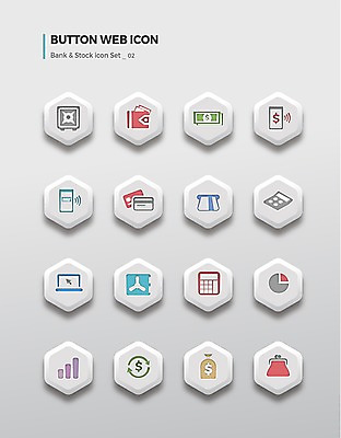 아이콘 돈 버튼 그래프 사람없음 세트 모니터 계산기 신용카드 지갑 돈자루 주식 금고 돈거래 핀테크 2D아이콘 AI파일 모바일 문구용품 금융 컴퓨터 장비 재산 파일형식 벡터