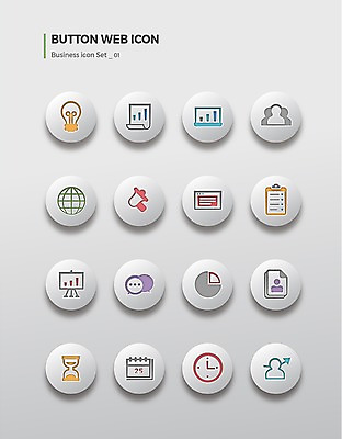 아이콘 시계 전구 버튼 커뮤니케이션 그래프 사람없음 세트 글로벌 확성기 달력 모래시계 문서 체크리스트 2D아이콘 AI파일 모래 파일형식 벡터