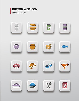 아이콘 커피 버튼 치즈 귤 수저 어류 사람없음 세트 주스 당근 우유 항아리 도넛 크루아상 레시피 꿀 호밀빵 2D아이콘 AI파일 식기 음료 빵 과일 디저트 유제품 뿌리채소 수중동물 도자기 파일형식 벡터