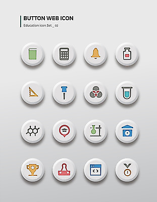 아이콘 버튼 세포 집게 실험 저울 사람없음 책 세트 약 계산기 종 스포이트 트로피 메달 위치 각도기 교집합 2D아이콘 AI파일 의학 문구용품 장비 수학 상_우승 피펫 상_상패 파일형식 벡터