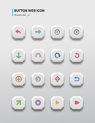 아이콘 화살표 버튼 사람없음 세트 방향 다운로드 빨리감기 되감기 업로드 2D아이콘 AI파일 파일형식 벡터