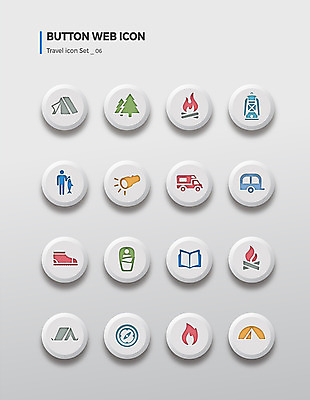 나무 아이콘 신발 버튼 낚시 사람모양 텐트 사람없음 책 세트 캠핑 램프 손전등 나침반 모닥불 캠핑카 침낭 2D아이콘 AI파일 모양 식물 자동차 불 레저 조명 캠핑도구 파일형식 벡터