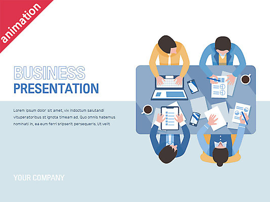 템플릿 여자 남자 회사 비즈니스 회의 그래프 여러명 성인 건물 세트 PPT 프레젠테이션 문서템플릿 문서 애니형PPT 8P 이미지템플릿 건축물 다수 사람 파일형식