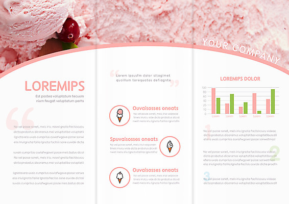 템플릿 표지디자인 북디자인 출판디자인 내지 리플렛 북커버 3단접지 그래프 팜플렛 사람없음 아이스크림콘 이미지템플릿 AI파일 콘 파일형식 벡터