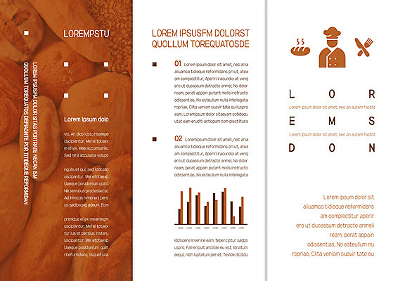템플릿 표지디자인 북디자인 출판디자인 내지 빵 리플렛 포크 북커버 3단접지 그래프 사람모양 팜플렛 사람없음 요리사 나이프 바게트 이미지템플릿 AI파일 모양 직업 식기 음식 칼 파일형식 벡터