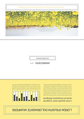 템플릿 표지디자인 북디자인 출판디자인 표지 리플렛 꽃밭 북커버 3단접지 자연 그래프 팜플렛 사람없음 봄 유채 이미지템플릿 AI파일 계절 꽃 생태계 파일형식 벡터
