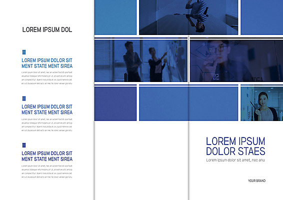 템플릿 표지디자인 북디자인 출판디자인 여자 표지 남자 리플렛 북커버 3단접지 회의 팜플렛 여러명 상반신 20대 성인 한국인 비즈니스맨 비즈니스우먼 회의실 박람회 성인만 이미지템플릿 AI파일 다수 비즈니스 사람 동양인 청년 직장인 파일형식 벡터