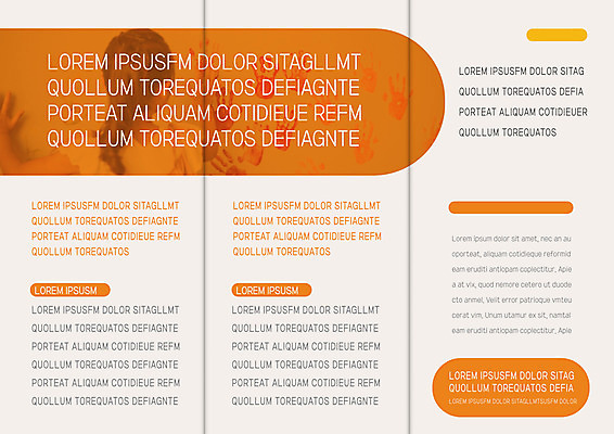 템플릿 표지디자인 북디자인 출판디자인 여자 어린이교육 내지 어린이 리플렛 북커버 3단접지 미술 한명 팜플렛 상반신 뒷모습 물감 손도장 소녀만 이미지템플릿 AI파일 1 교육 뷰포인트 문화예술 사람 미술도구 여자만 어린이만 파일형식 벡터