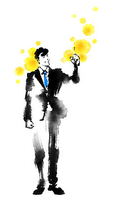 전신 PSD 남자 일러스트 캘리그라피 한명 서기 성인 가리킴 비즈니스맨 국내일러스트 1 비즈니스 모션 사람 손짓 직장인 파일형식