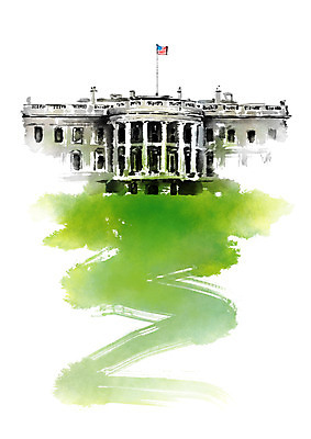 PSD 건축물 여행 일러스트 캘리그라피 붓터치 사람없음 미국 성조기 국내일러스트 건축 북아메리카 국기 파일형식