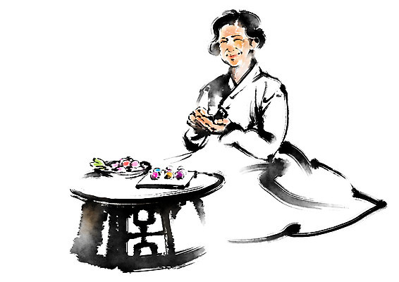 PSD 한국전통 여자 명절 노년 할머니 일러스트 캘리그라피 한명 앉기 성인 한복 밥상 송편 송편빚기 노인여자한명만 국내일러스트 1 전통 기념일 모션 탁자 떡 한국 사람 추석 전통의상 요리중 여자한명만 노인여자만 파일형식