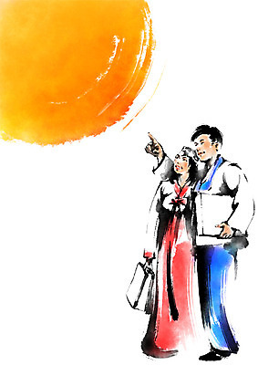 전신 PSD 한국전통 부부 여자 명절 남자 일러스트 캘리그라피 가족 서기 성인 두명 쇼핑백 보름달 달 가리킴 한복 귀향길 추석선물 성인만 국내일러스트 자연요소 전통 커플 기념일 길 가방 관계 모션 한국 선물 사람 손짓 추석 전통의상 파일형식 명절선물