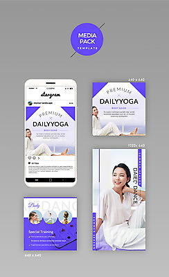 PSD 서양인 템플릿 여자 웹템플릿 요가 디자인시안 모바일 건강 여러명 20대 성인 세트 운동 홈페이지 보라색 한국인 소셜네트워크 성인여자만 미디어팩 SNS배너 이미지템플릿 외국인 웰빙 컬러 다수 사람 동양인 청년 여자만 성인만 파일형식