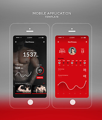 PSD 템플릿 여자 남자 웹템플릿 디자인시안 근육 모바일 그래프 건강 여러명 성인 빨간색 30대 스마트폰 세트 운동 홈페이지 한국인 어플리케이션 트레이너 모바일템플릿 성인남자만 모바일앱 이미지템플릿 컬러 다수 사람 동양인 장년 핸드폰 스마트기기 헬스 남자만 성인만 파일형식