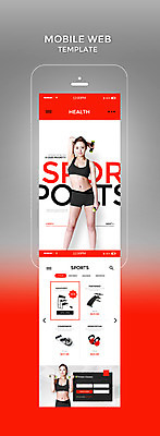 PSD 템플릿 여자 웹템플릿 디자인시안 모바일 건강 20대 성인 두명 빨간색 스마트폰 세트 운동 홈페이지 운동기구 아령 한국인 모바일템플릿 모바일웹 성인여자만 이미지템플릿 컬러 사람 동양인 청년 핸드폰 스마트기기 헬스 여자만 성인만 파일형식