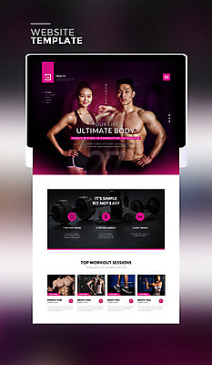PSD 템플릿 여자 남자 분홍색 웹템플릿 사이트템플릿 건강 여러명 성인 30대 세트 태블릿 운동 홈페이지 헬스 홈페이지시안 헬스장 한국인 트레이너 성인만 이미지템플릿 컬러 다수 사람 동양인 장년 전자제품 스마트기기 파일형식